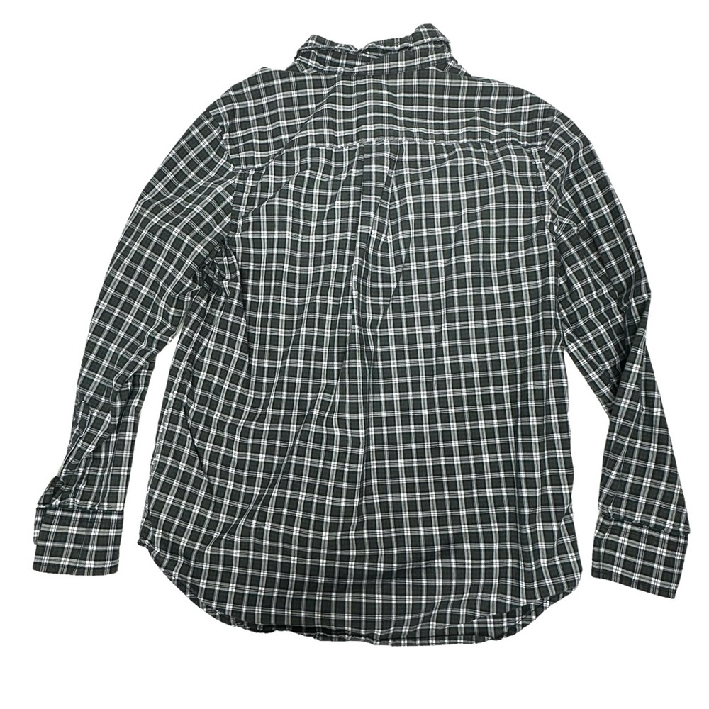 Boys Ralph Lauren Green/Red Plaid Button Down Shirt m - Picture 2 of 5